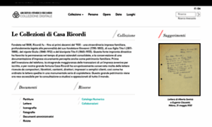 Digitalarchivioricordi.com thumbnail
