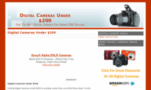 Digitalcamerasunder200.net thumbnail