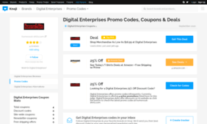 Digitalenterprises.bluepromocode.com thumbnail