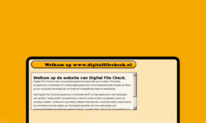 Digitalfilecheck.nl thumbnail