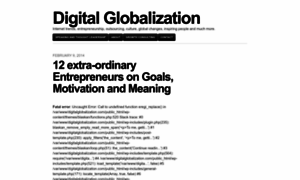 Digitalglobalization.com thumbnail