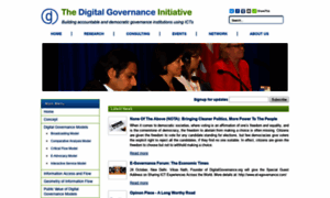 Digitalgovernance.org thumbnail