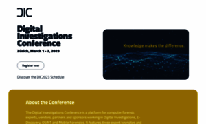 Digitalinvestigationsconference.ch thumbnail