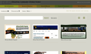 Digitallibrarydirectory.com thumbnail