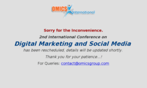 Digitalmarketing-socialmedia-conference.omicsgroup.com thumbnail