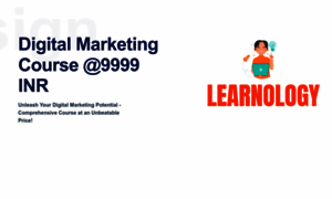 Digitalmarketingcourse.learnology.in thumbnail