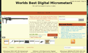 Digitalmicrometer.net thumbnail