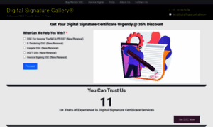 Digitalsignaturegallery.in thumbnail