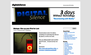 Digitalsilence.wordpress.com thumbnail