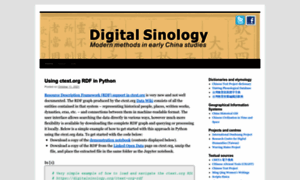 Digitalsinology.org thumbnail