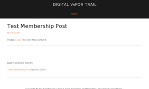 Digitalvaportrail.com thumbnail