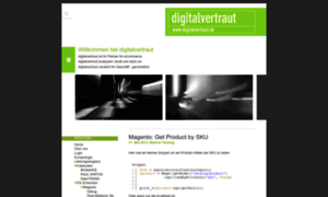 Digitalvertraut.de thumbnail