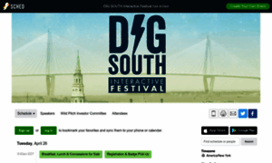 Digsouthinteractivefestival2016.sched.org thumbnail