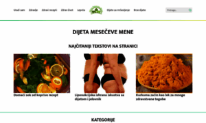 Dijetamesecevemene.com thumbnail