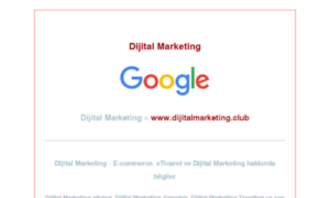 Dijitalmarketing.club thumbnail