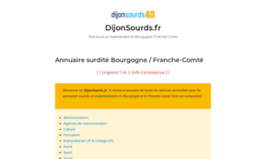 Dijonsourds.fr thumbnail