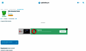 Dilla-university-portal.en.uptodown.com thumbnail