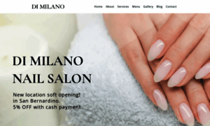 Dimilanonailspa2.com thumbnail