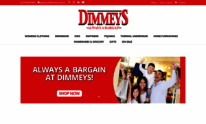 Dimmeys.com.au thumbnail