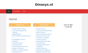 Dinasys.nl thumbnail