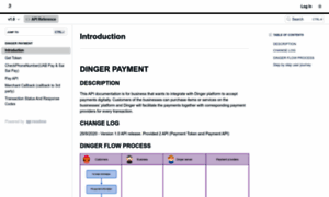 Dinger-payment.readme.io thumbnail