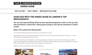 Dining-guide.londonpass.com thumbnail