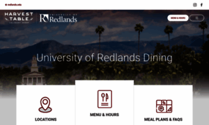 Dining.redlands.edu thumbnail