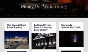 Diningoutwithhistory.com thumbnail