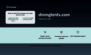 Diningtents.com thumbnail