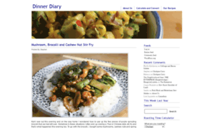 Dinnerdiary.org thumbnail