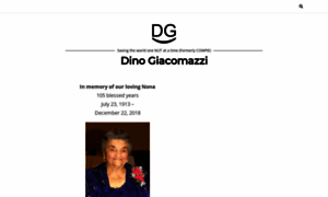 Dinogiacomazzi.com thumbnail