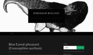 Dinosaurbiology.wordpress.com thumbnail