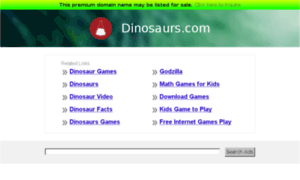 Dinosaurs.com thumbnail