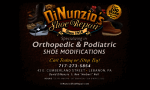 Dinunzioshoerepair.com thumbnail