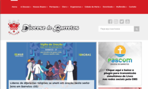 Diocesedebarretos.com.br thumbnail