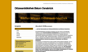 Dioezesanbibliothek-osnabrueck.de thumbnail