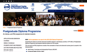 Diploma.ictp.it thumbnail