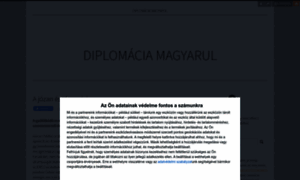 Diplomaciamagyarul.blog.hu thumbnail