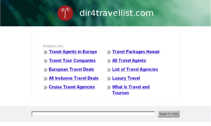 Dir4travellist.com thumbnail