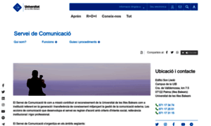 Dircom.uib.es thumbnail