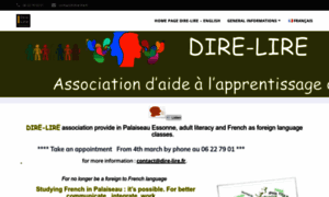 Dire-lire.fr thumbnail