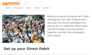 Direct-debit.38degrees.org.uk thumbnail