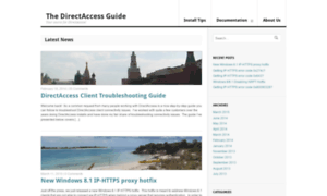 Directaccessguide.com thumbnail