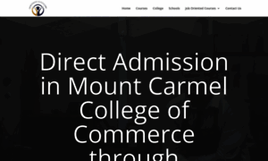 Directadmissioninmountcarmelcollege.com thumbnail