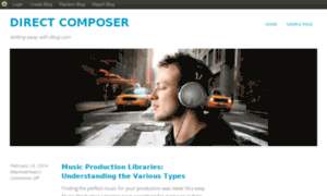Directcomposer.blog.com thumbnail