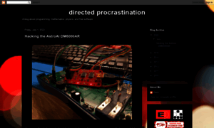 Directed-procrastination.blogspot.com thumbnail