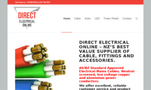 Directelectricalonline.co.nz thumbnail