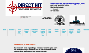 Directhitfirearmstraining.com thumbnail