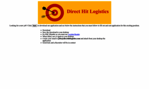 Directhitlogistics.com thumbnail