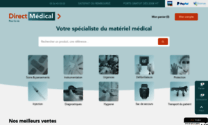 Directmedical.fr thumbnail